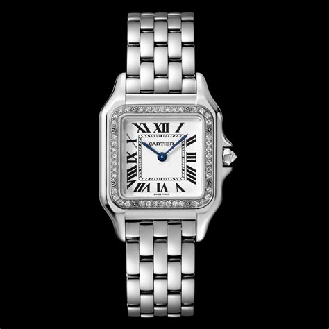 cartier white gold watch|cartier solid gold watch.